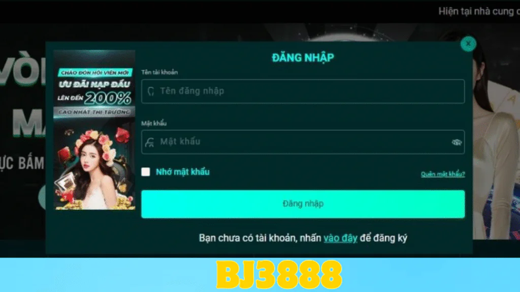 Các bước đăng nhập chi tiết tại : bj3888