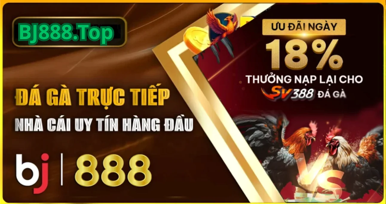 BJ888 NHÀ CÁI ĐÁ GÀ THOMO tặng 88k khi đăng ký 